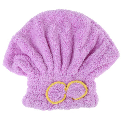 

Home Textile Microfiber Hair Turban Quickly Dry Hair Hat Wrapped Towel Bath