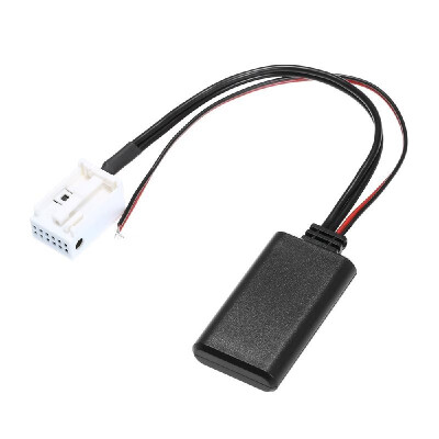 

Audio Cable Adapter 12-pin BT Wireless Stereo Auxiliary Radio Fit for Mercedes Benz for W169 W245 W203 W209 W164