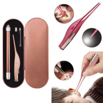 

Ear Pick Wax Remover Cleaner Curette With LED Flashlight Light Earpick Tool Hot