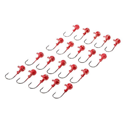 

20pcs Jig Head Fishing Hooks Barbed Jig Hooks Fishhooks 18g 35g 5g 7g 10g 14g