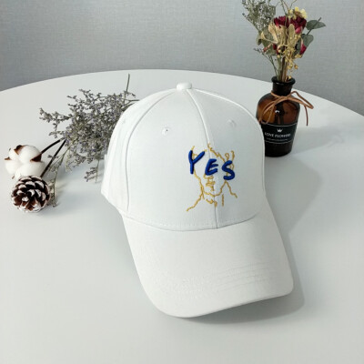 

Hat girl summer cap Korean couple hip hop hat embroidery casual fashion student shopping sun visor baseball cap