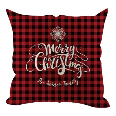 

〖Follure〗Christmas Pillow Cover Pillowcases Decorative Sofa Cushion Cover Home Decoration