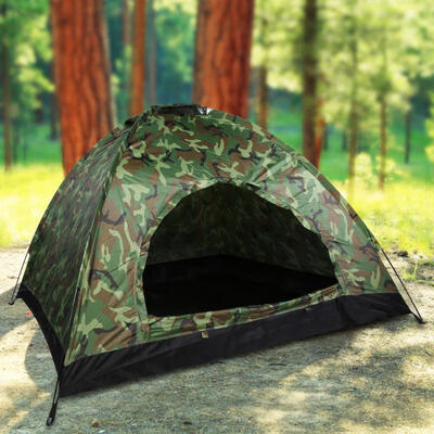 

Greensen Outdoor Camouflage UV Protection Waterproof Big Tent for Three People Camping Hiking
