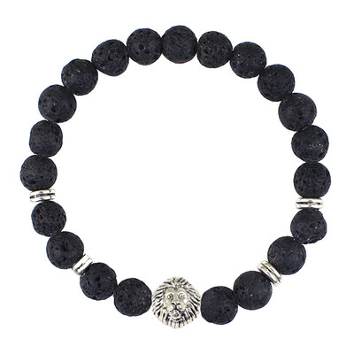 

20 kinds Lava Stone Stone Bracelet Natural Stone Beads Head Pearl