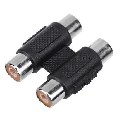 

RCA Female to RCA Female Connector AV Cable Plug Jack Adapter for Audio
