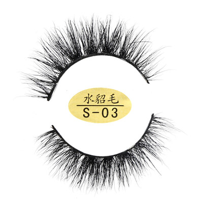 

〖Follure〗Natural 3D Eyelashes 100 faux Mink Hand-made False Lashes Soft 1 Pair