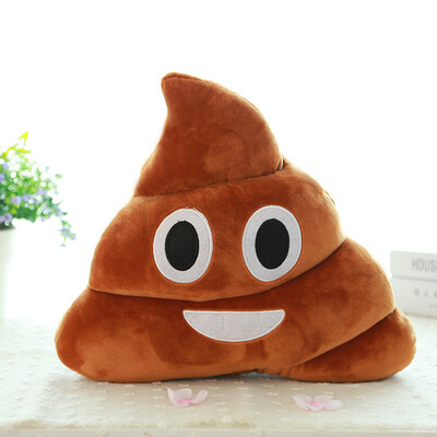 

JPGIF Pillow Plush Cushions Home Decor Kids Gift Stuffed Poop Doll Keychain