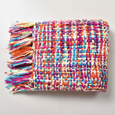 

Wool Blanket Texture Softness Style Atmosphere Simplicity Household Essential Blanket