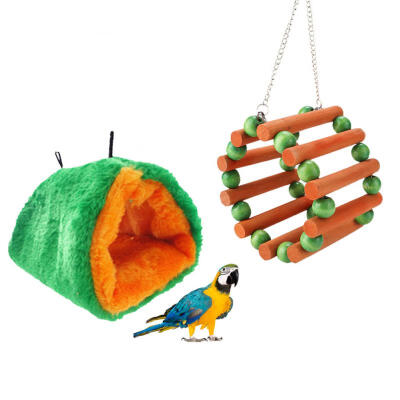 

Greensen Funny Birds Toy Crawling Swing Hanging Cage for Parrot Hamster