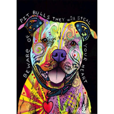 

5D DIY Full Drill Diamond Painting Dog Cross Stitch Embroidery Mosaic Craft