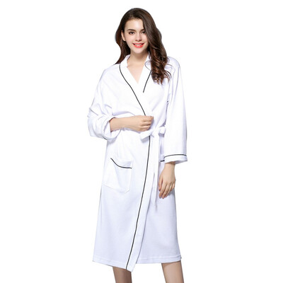

Toponeto Women Winter Lengthened Coralline Plush Shawl Bathrobe Long Sleeve Robe Coat