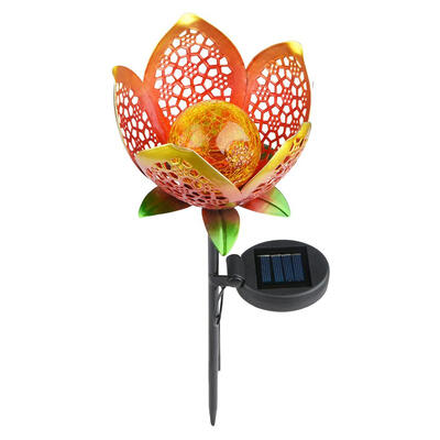 

2LED Solar Flower Light Outdoor Waterproof Garden Landscape Decorative Lamp