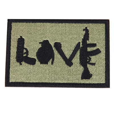 

Morale Military Patch love Perfect for clothes Backpacks etc