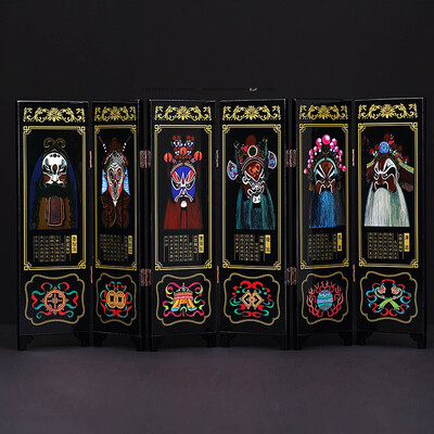 

Antique ornaments featuring gifts Chinese style panda screen traditional crafts