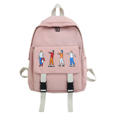

Ancient book bag girl ins Korean version of high school tide brand college students Mori campus double shoulder bag girl backpack