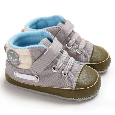 

Baby Boys Non-Slip First Walkers Soft Soled Shoes Newborn Kids Casual Walking Crib Shoe