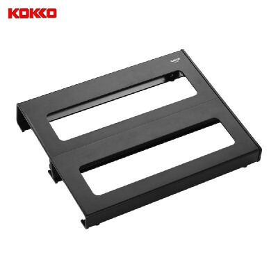 

KOKKO KB-03 Portable Guitar Effect Pedal Board Pedalboard Aluminum Alloy with Carry Bag Pedals Mounting Tapes