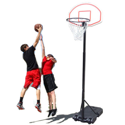 

Ktaxon 54ft-67ft Adjustable Kids Junior Basketball Goal Portable Basketball Hoop Stand with Wheelsfor Court Backyard Exercise