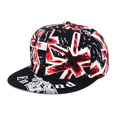 

Men Women UK Flag England Baseball Cap Peaked Visor Hat Adjustable