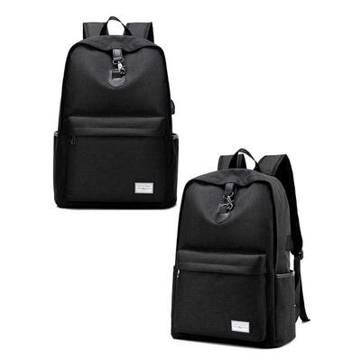 

Portable USB Charging Backpack Casual Large Capacity Schoolbag For Students