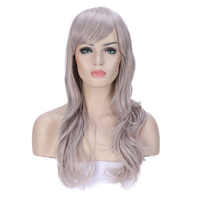 

23 Inch Synthetic Long Wavy Full Hair Wigs Cosplay Costume Party Heat-Resistant Wigs For Women Men