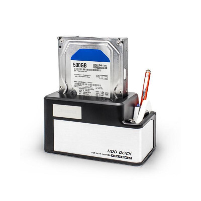 

OImaster Dual Bay HDD Docking Station 2535inch SATA Hard Disk Auto-sleeping Support 8TB