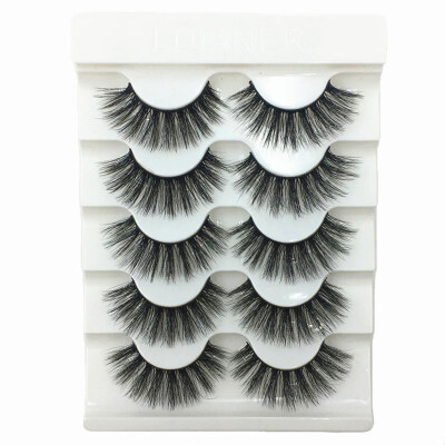 

〖Follure〗Sexy Party 3D False Eyelashes Lashes Voluminous Eye Lashes 5 Pair Makeup Lashes