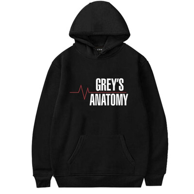 

Herqw61 Womens Greys Anatomy Tv Hoodie Sloan Memorial Hospital Pullover Long Sleeve Sweatshirt