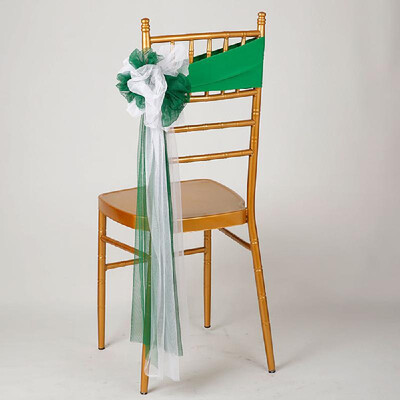 

Chair Sash Bow Elastic Chair Ribbon Back Tie Bands for Wedding Party Ceremony Banquet