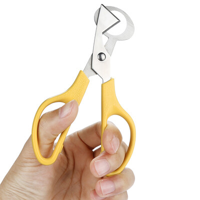 

Toponeto Pigeon Quail Egg Scissors Cracker Opener Cigar Cutter Stainless Steel Tool