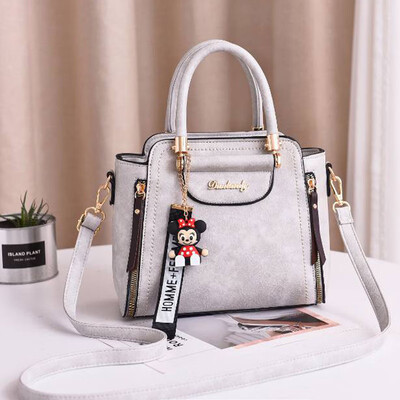 

Summer womens bag new single shoulder bag temperament pure color leisure large capacity Korean version 100 lap handheld oblique b