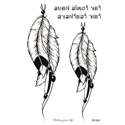 

〖Follure〗1pcs Sheet Temporary Metallic Tattoo Gold Silver Flash Tattoos Inspired