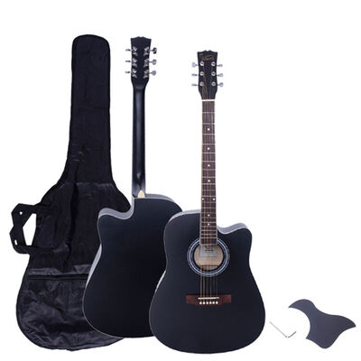 

Glarry New 41" Full Size Adult 6 Strings Cutaway Folk Acoustic Guitar