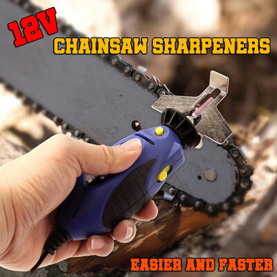 

〖Follure〗12V Mini Chainsaw Sharpener Electric Grinder Chain Saw Grinder File Pro Tool