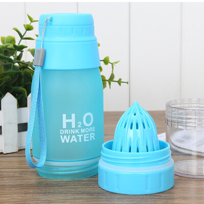 

Siaonvr NEW 650ML Lemon Cup H2O Drink Water Bottle Drink More Water Drinking Bike Bottle