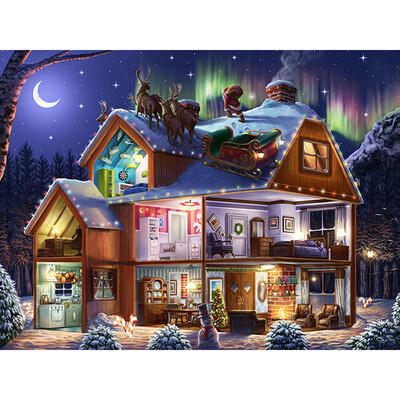 

Diamond Embroidery Landscape House Diamond Mosaic Full Set Cross Stitch Diamond Painting Full Square Scenery Rhinestone