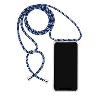 

Mobile Phone Case For SamSung Galaxy Note9 With Rope Tpu Transparent Four Corners Shatter-resistant Anti-Drop