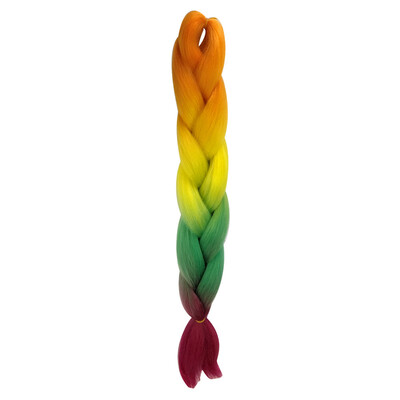

Gobestart Individual Braid Wigs Big Braids Color Gradient Small Black Dirty Pigtail