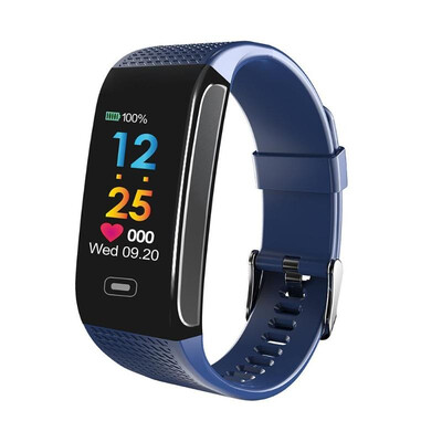 

CK18S 096in IPS Screen Blood Pressure Heart Rate Monitor Smart Bracelet