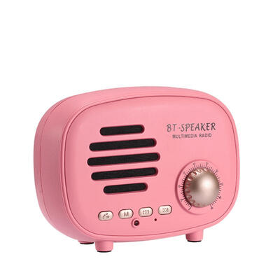 

Q108 American-Style Retro Bluetooth Speaker Portable Vintage Mini Speaker FM Radio Music Stereo Player For Mobile Phone