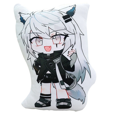 

Arknights Throw Pillow 18 inch Japanese Anime FGO Plush Toy Doll for Home Sofa Decor