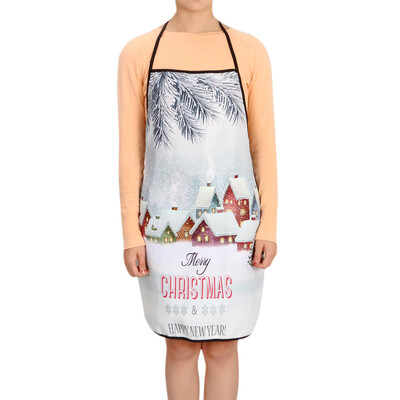 

Tailored Christmas Decoration Waterproof Apron Christmas Dinner Party Apron