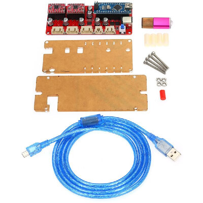 

12V DIY Woodworking Laser Engraver Control Board Driver Controller Board for CNC Engraving Machine