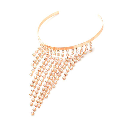

The Jewelry Tropical Wild European&American Large Alloy Diamond Chain