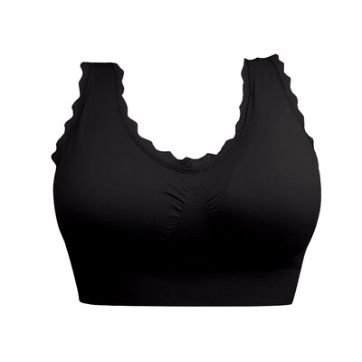 

Toponeto Sports Bras - Padded Seamless High Impact Support for Yoga Workout Fitness