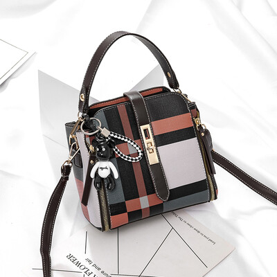 

Summer ladies bucket Ladies Bag Fashion Net red small package foreign style one shoulder bag inclined bag