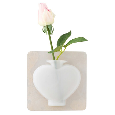 

Gobestart Silicone Sticky Vase Wall-Mounted Flower Holder Decorative Vase For Home Decor