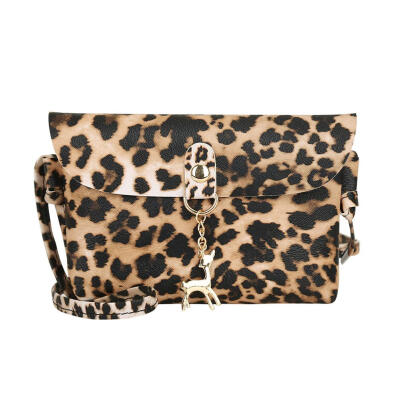 

Animal Print Deer Small Women Messenger Bag Leather Shoulder Crossbody Bags