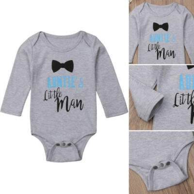 

Newborn Baby Girl Boy Long Sleeve Romper Jumpsuit Bodysuit Outfit Cotton Clothes