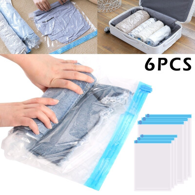 

6Pcsset Vacuum Sealer Bags Storage Bag Vacuum Compression Bags